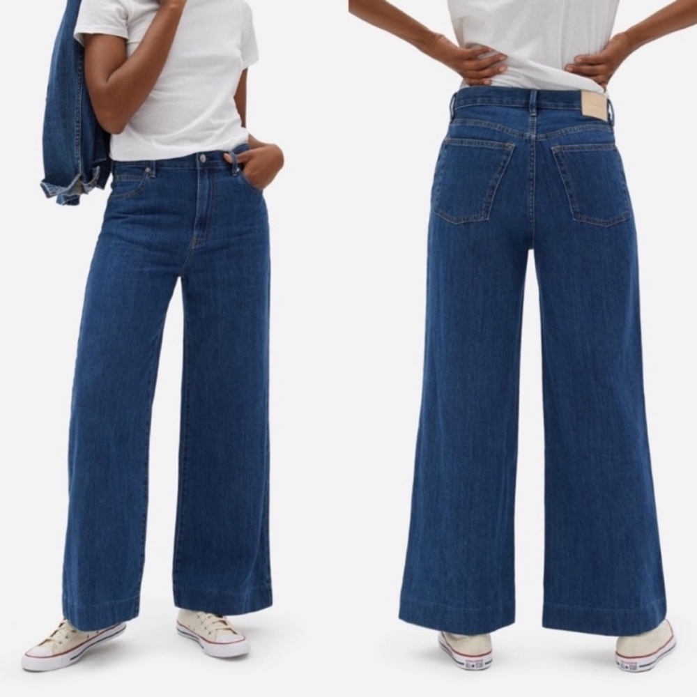 Everlane Summer Wide Leg Jeans